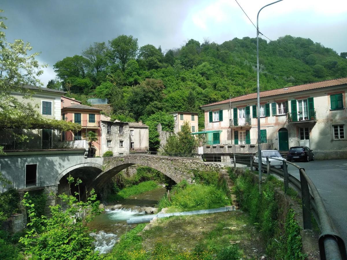 Appartamento Arredato Uso Turistico "La Nocciola" Mezzanego ภายนอก รูปภาพ